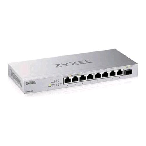 ZYXEL XMG-108-ZZ0101F SWITCH NON GESTITO 2.5G - 8 x 100/1000/2.5G + 1 x Gigabit SFP / 10 Gigabit SFP+ DESKTOP