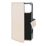 CELLY APPLE iPHONE 16 PRO MAX CUSTODIA A PORTAFOGLIO CON CHIUSURA ORIZZONTALE FLAP MAGNETICO TASCHE INTERNE PORTADOCUMENTI FUNZIONE STAND BEIGE
