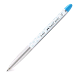 FABER CASTELL SFERA K-ONE PENNA A SFERA PUNTA AD AGO TRATTO 0.5 mm INCHIOSTRO BLU CONF 10 Pz.