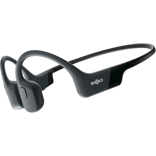 SHOKZ OPENRUN AURICOLARE WIRLESS BLUETOOTH BONE CONDUCTION PASSANUCA PER SPORT USB-C NERO