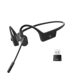 SHOKZ OPENCOMM UC AURICOLARE BLUETOOTH CON MICROFONO AD ASTA USB-A NERO