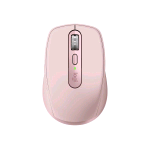 LOGITECH MX ANYWHERE 3S MOUSE OTTICO WIRELESS BLUETOOTH COMPATTO MULTIDISPOSITIVO SCORRIMENTO VELOCE, TRACCIAMENTO 8K DPI, CLIC SILENZIOSO, PULSANTI PROGRAMMABILI, USB-C ROSA