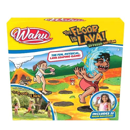 LEAN TOYS THE FLOOR IS LAVA OUTDOOR EDITION GIOCO PER ESTERNO STIMOLA L'ATTIVITA' FISICA 