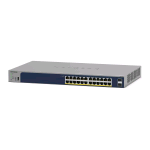 NETGEAR SMART GS728TPP-300EUS SWITCH GESTITO L3 - 24 x 10/100/1000 (PoE+) + 4 x SFP PoE+ (720 W) MONTABILE SU RACK