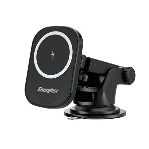 ENERGIZER CAR CHARGING WIRELESS MAGSAFE PER iPHONE -IN  1 x USB-C OUT 5W, 7.5W, 10W & 15W NERO