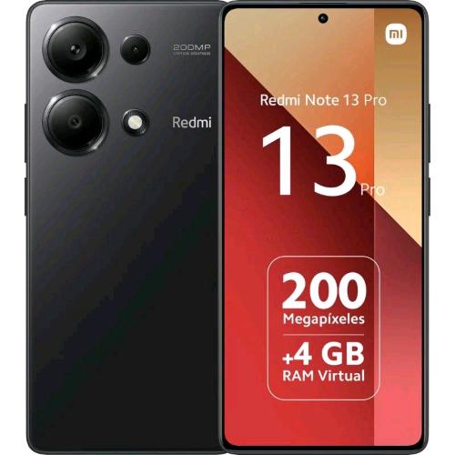 XIAOMI REDMi NOTE 13 PRO 5G DUAL SIM 6.67" OCTA CORE 256GB RAM 8GB 5G ITALIA BLACK