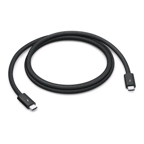 APPLE THUNDERBOLT 5 PRO CAVO THUNDERBOLT USB-C MASCHIO-MASCHIO 1 MT NERO