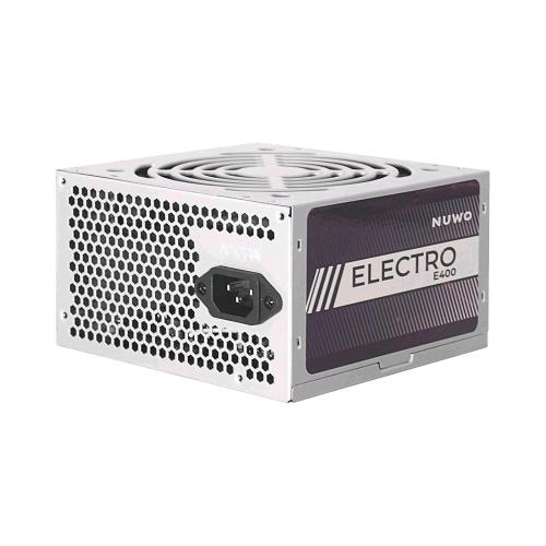 NOUA ELECTRO E400 ALIMENTATORE 400W ATX 1 VENTOLA 120mm 1x CPU 4pin, 3x SATA, 1x Molex