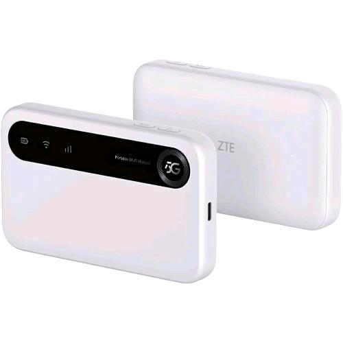 ZTE U50 MODEM ROUTER 5G PORTATILE CON SLOT SIM AX1800 1800MBbps WI-FI 6 DUAL BAND FINO A 32 DISPOSITIIVI BIANCO