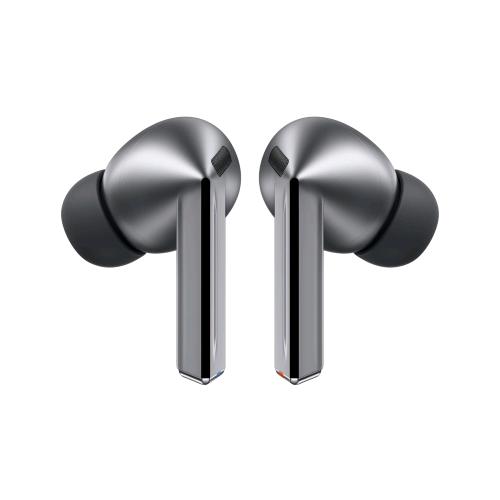 SAMSUNG R630 GALAXY BUDS3 PRO 2024 AURICOLARI IN-EAR TRUE WIRELESS CUFFIE ERGONOMICHE CON LUCE LED CANCELLAZIONE ATTIVA DEL RUMORE AUDIO HI-FI BATTERIA A LUNGA DURATA IP57 SILVER