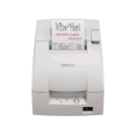 EPSON TM U220IIB (101B0) - STAMPANTE PER SCONTRINI - DUE COLORI (MONOCROMATICO) - MATRICE A PUNTI - RULLO (7,6 CM) - 16 CPI - 9 PIN - FINO A 8.8 LINEE/SEC - USB 2.0 - TAGLIERINA - COOL WHITE