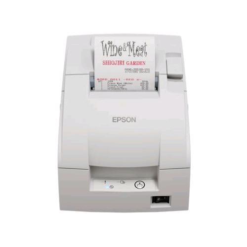 EPSON TM U220IIB (101B0) - STAMPANTE PER SCONTRINI - DUE COLORI (MONOCROMATICO) - MATRICE A PUNTI - RULLO (7,6 CM) - 16 CPI - 9 PIN - FINO A 8.8 LINEE/SEC - USB 2.0 - TAGLIERINA - COOL WHITE