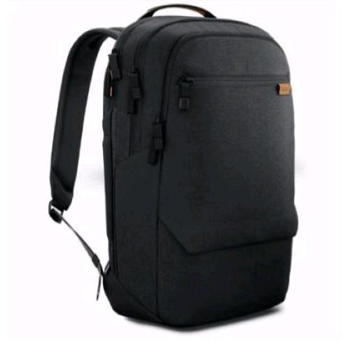 DELL ECOLOOP PREMIER ZAINO PER NOTEBOOK DA 16" IN MATERIALE RICICLATO 2 SCOMPARTI TASCA ANTERIORE E TASCA LATERALE NERO