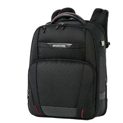 SAMSONITE PRO-DLX 5 ZAINO PER NOTEBOOK DA 15.6" IN NYLON BALISTICO 2 SCOMPARTI TASCA FRONTALE NERO