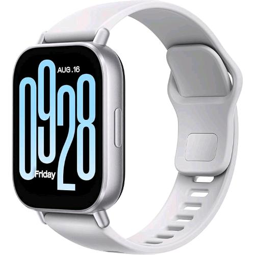 XIAOMI REDMi WATCH 5 ACTIVE SMARTWATCH CON DISPLAY LCD 2", CHIAMATE BLUETOOTH, AUTONOMIA 18 GIORNI, RESISTENZA ACQUA 5ATM, MONITORAGGIO FREQUENZA CARDIACA E SPO2, 140+ MODALITA' FITNESS SILVER