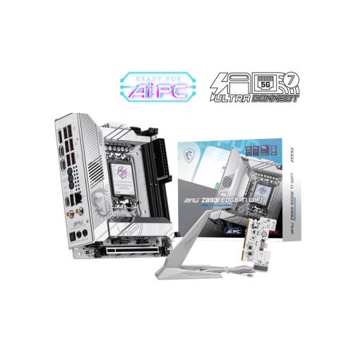 MSI MPG Z890I EDGE TI WI-FI 7 SCHEDA MADRE INTEL Z890 LGA 1851 (SOCKET V1) MINI ITX