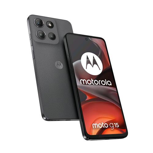 MOTOROLA MOTO G15 DUAL SIM 6.72" OCTA CORE 256GB RAM 8GB 4G LTE ITALIA GRAVITY GREY