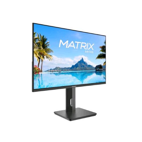 YASHI MATRIX YZ2819 28" 4K ULTRA HD IPS 3840 x 2160 350 CD/mq 1ms 60Hz ALTEZZA REGOLABILE ALTOPARLANTI PIVOT HUB USB DISPLAYPORT HDMI USB-C NERO