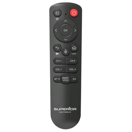 SUPERIOR SUPTBB002 TELECOMANDO UNIVERSALE PER SMART TV SAMSUNG BLUETOOTH CON CONTROLLO VOCALE NERO