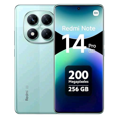 XIAOMI REDMi NOTE 14 PRO 5G DUAL SIM 6.67" OCTA CORE 256GB RAM 8GB 5G ITALIA CORAL GREEN