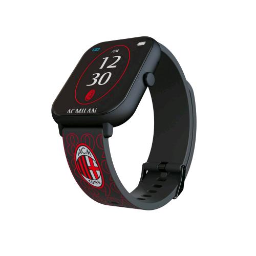 TECHMADE SMARTWATCH MILAN 1.83" CASSA NERA CINTURINO PATTERN 1899