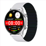 IMIKI TG2 SMARTWATCH 46mm 1.43" AMOLED TOUCH MAGNETIC STRAP SILVER