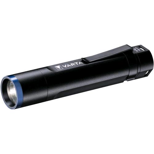 VARTA NIGHT CUTTER F20R - TORCIA RICARICABILE DI QUALITA' INCLUDE CAVO DI RICARICA MICRO-USB, 4 MODALITÀ DI ILLUMINAZIONE, PORTATA 400 LUMEN