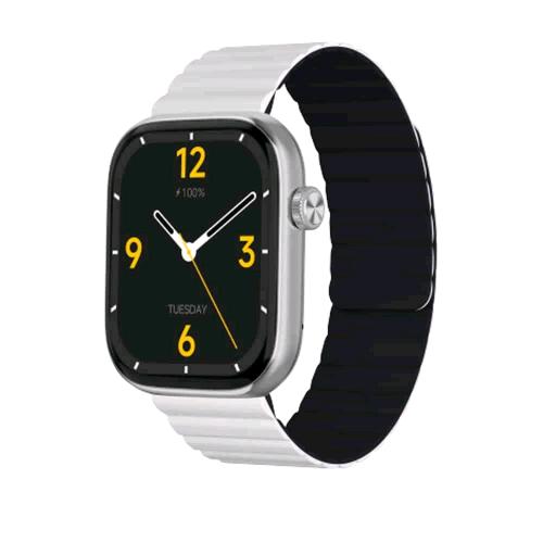 IMIKI ST2 SMARTWATCH 1.96" IPS BLUETOOTH SILVER