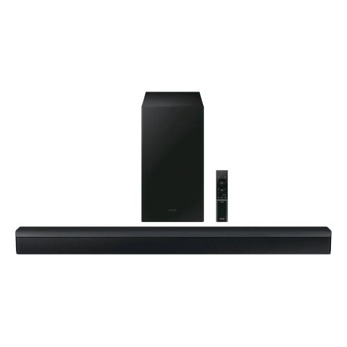 SAMSUNG C450 SOUNDBAR 2.1 CH DOLBY AUDIO E DTS VIRTUAL:X SUBWOOFER WIRELESS BASS BOOST PER BASSI PIU' PROFONDI NERO
