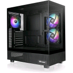 THERMALTAKE VIEW 270 PLUS TG ARGB MID TOWER PANNELLO FRONTALE E LATERALE IN VETRO TEMPERATO 3 VENTOLE ARGB NERO