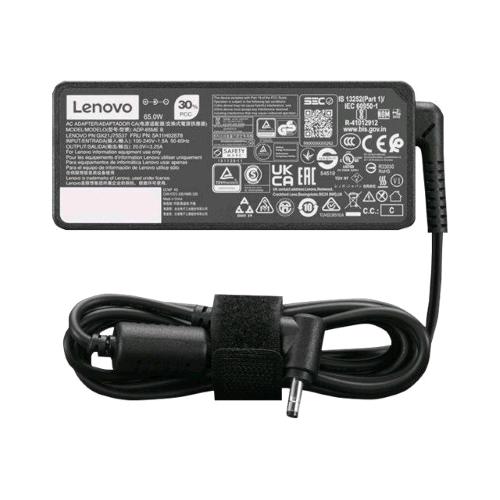 LENOVO ALIMENTATORE 65 W PUNTA ROTONDA NERO