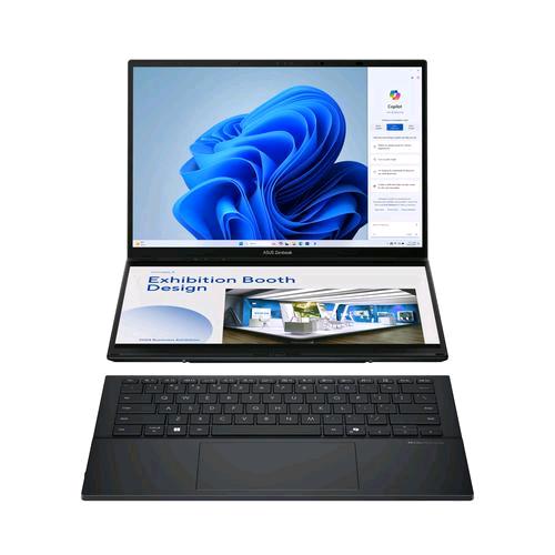 ASUS ZENBOOK DUO UX8406CA-PZ213X 14" OLED 3K TOUCH SCREEN 2880 x 1800 INTEL CORE ULTRA 9 285H RAM 32GB-SSD 1TB NVMe-INTEL ARC GRAPHICS-WI-FI 7-WIN 11 PROF (90NB14X1-M00BN0)
