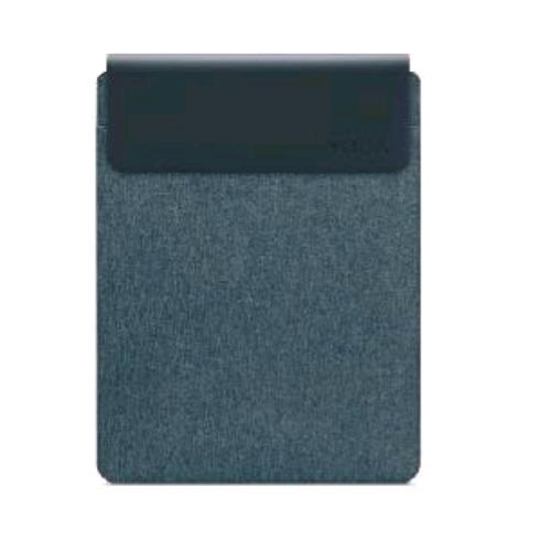 LENOVO YOGA CUSTODIA PER NOTEBOOK DA 14.5" IN MATERIALI RICICLATI CHIUSURA MAGNETICA TASCA PER ACCESSORI VERDE ACQUA