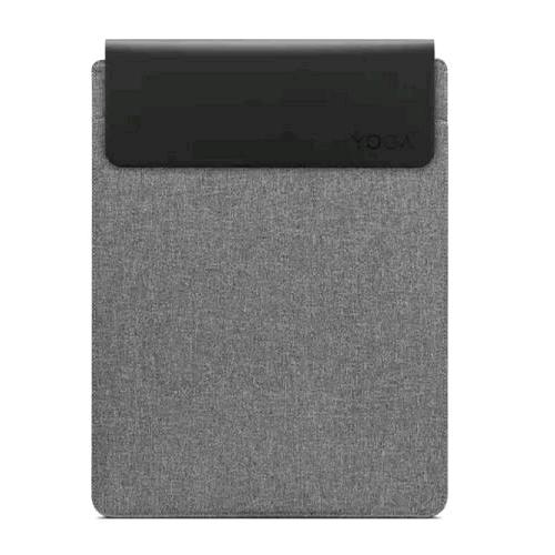 LENOVO YOGA CUSTODIA PER NOTEBOOK DA 16" IN MATERIALI RICICLATI CHIUSURA MAGNETICA TASCA PER ACCESSORI GRIGIO