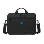 RIVACASE ECO BORSA PER NOTEBOOK DA 14" IN RPTE TASCA FRONTALE CON TRACOLLA NERO