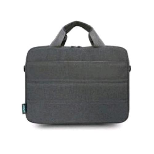 URBAN FACTORY ECO TOPLOADING BORSA PER NOTEBOOK DA 15.6" IN PET 2 SCOMPARTI CON TRACOLLA GRIGIO