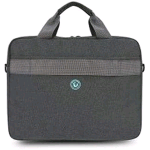 URBAN FACTORY ECO TOPLOADING BORSA PER NOTEBOOK DA 17.3" IN PET 2 SCOMPARTI CON TRACOLLA GRIGIO