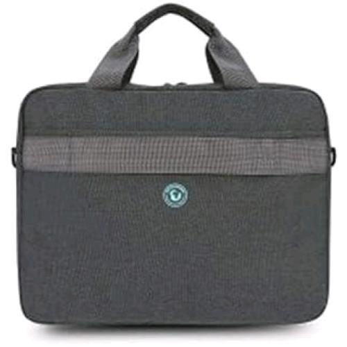 URBAN FACTORY ECO TOPLOADING BORSA PER NOTEBOOK DA 17.3" IN PET 2 SCOMPARTI CON TRACOLLA GRIGIO
