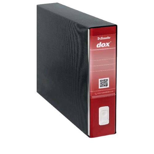 ESSELTE DOX 9 REGISTRATORE FORMATO 315X460X80 mm A3 ROSSO