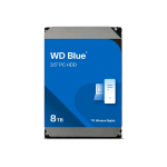 WESTERN DIGITAL BLUE WD80EAAZ HDD 8 TB INTERNO 3.5" SATA 6GB/S BUFFER: 256 MB 5.640 rpm