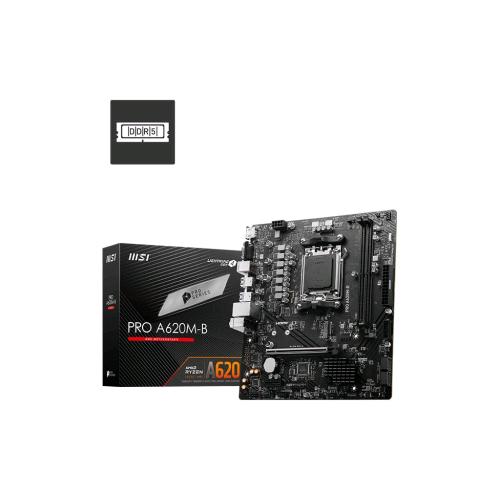 MSI PRO A620M-B SCHEDA MADRE AMD A620 SOCKET AM5 MICRO ATX