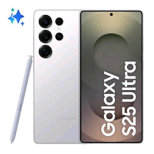 SAMSUNG S938 GALAXY S25 ULTRA 5G DUAL SIM Ai 6.9" OCTA CORE 1TB RAM 12GB 5G ITALIA TITANIUM WHITESILVER
