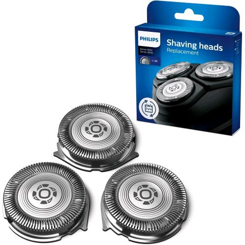 PHILIPS SH30/50 TESTINE DI RICAMBIO PER RASOI MODELLI SERIE 3000 E SERIE 1000 CONF 3 Pz.
