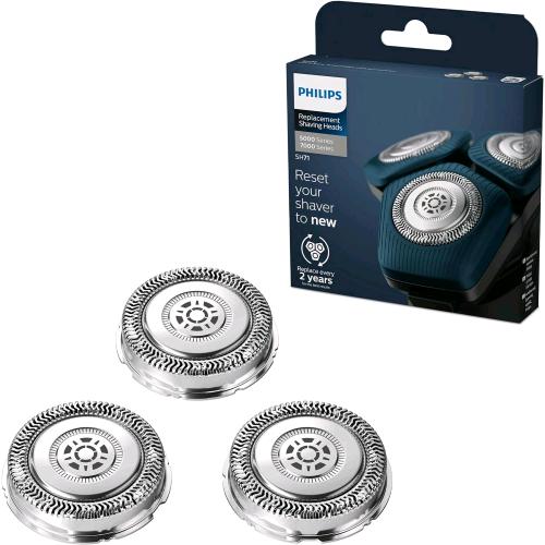 PHILIPS SH71/50 TESTINE DI RICAMBIO PER RASOI MODELLI SERIE 5000 E SERIE 7000 CONF 3 Pz.