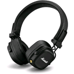 MARSHALL MAJOR IV CUFFIE ON-EAR WIRELESS BLUETOOTH 80 ORE DI RIPRODUZIONE NERO