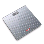GIMA BILANCIA PESA PERSONE DIGITALE IN VETRO 30X30 CM PORTATA 150 KG GRIGIO 