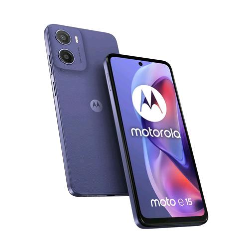 MOTOROLA MOTO E15 DUAL SIM 6.67" OCTA CORE 64GB RAM 2GB 4G LTE TIM FRESH LAVENDER