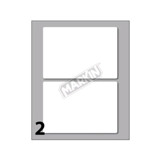 MARKIN ETICHETTE ADESIVE 95X66 mm BIANCO CONF 20 Pz. 