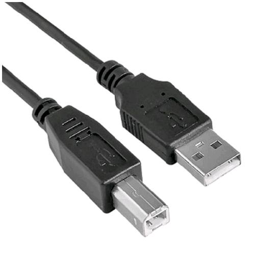 NILOX CAVO USB 2.0 DA USB-A A USB-B MASCHIO/MASCHIO 5 MT NERO