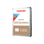 TOSHIBA N300 NAS SYSTEMS HDD 8TB SATA III 3.5" BUFFER 512MB 7.200rpm